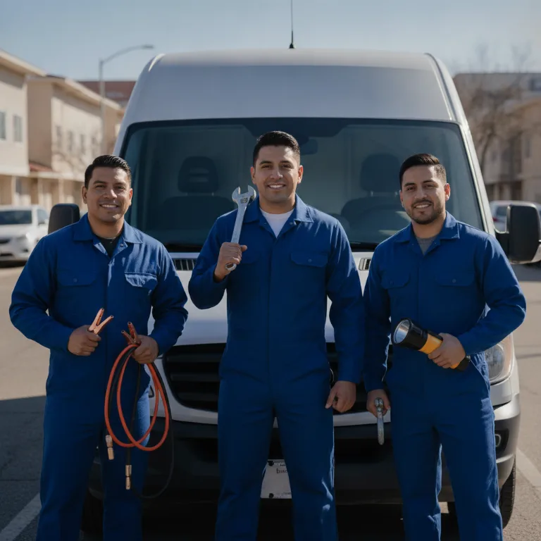 Grúa equipo en El Pueblito
